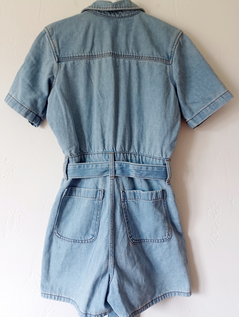 NWT Universal Thread Light Wash Denim Romper - Picture 5 of 6